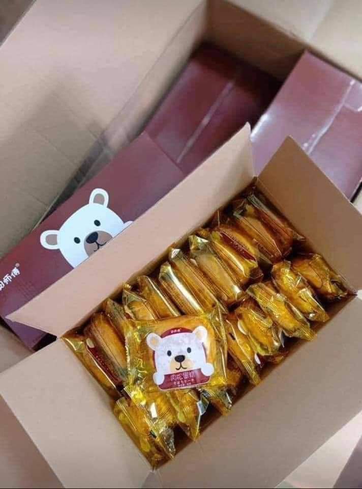 [HCM](HCM SẴN) Bánh Ruốc Gấu thùng 1,5kg