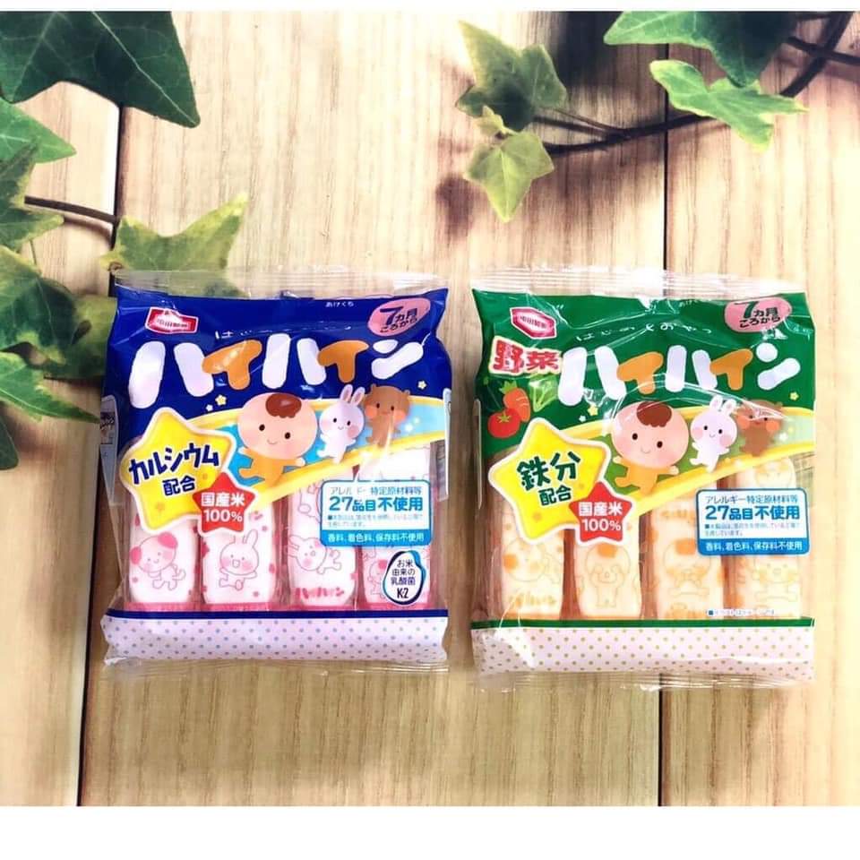 Bánh Gạo Tươi Haihain Nhật Bản (7m+)