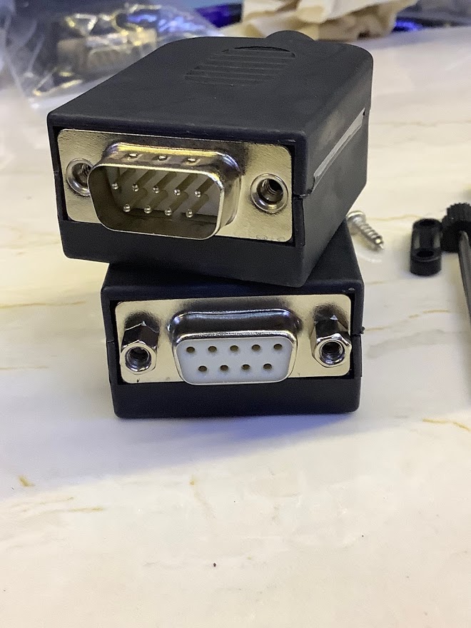 Đầu cắm DB9 Đầu Cổng COM RS232 không cần hàn