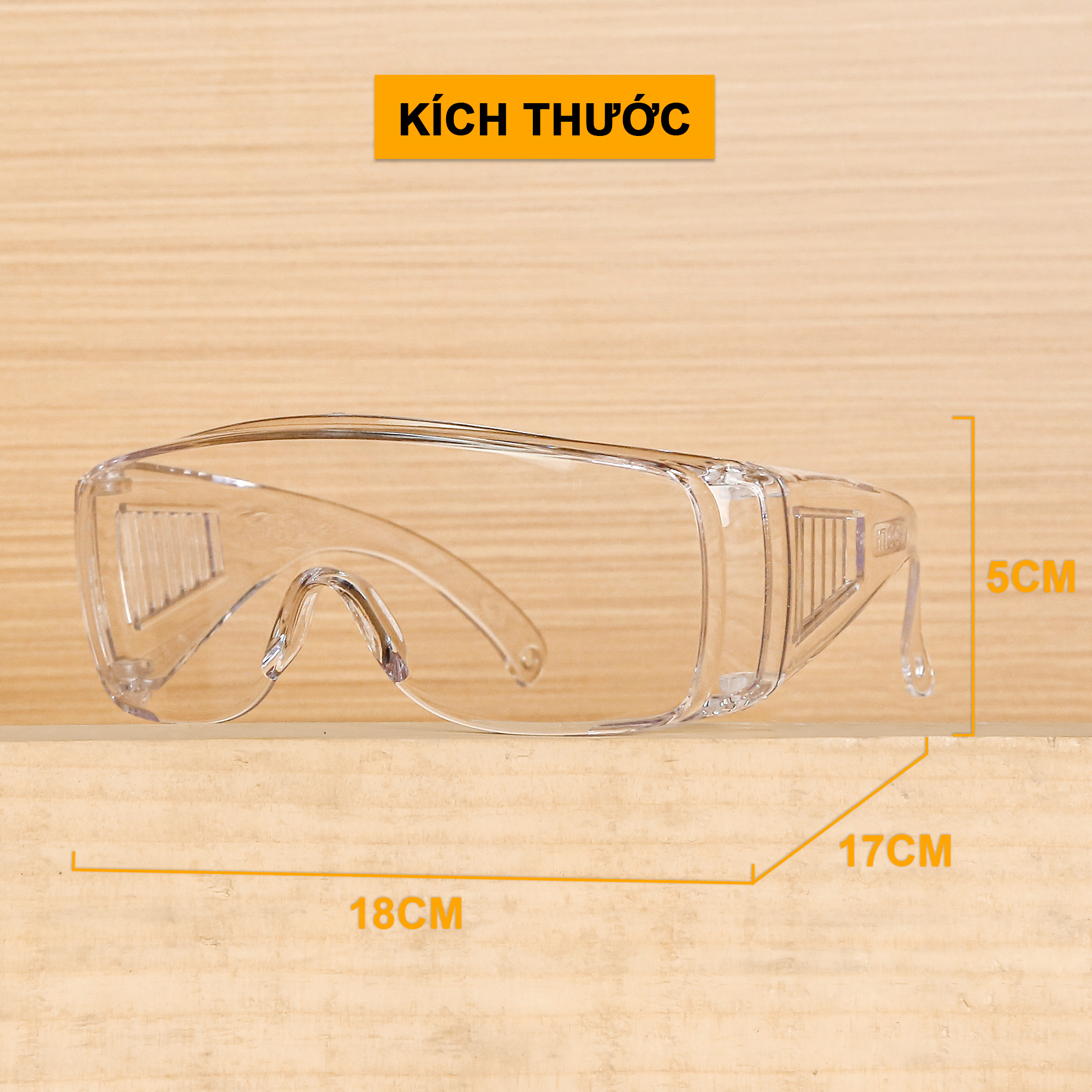 Kính bảo hộ INGCO HSG05
