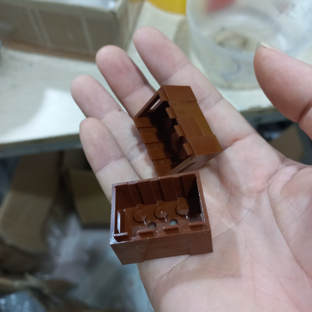 Thùng Để Đồ - Phụ Kiện Đồ Chơi Lắp Ráp NO.071