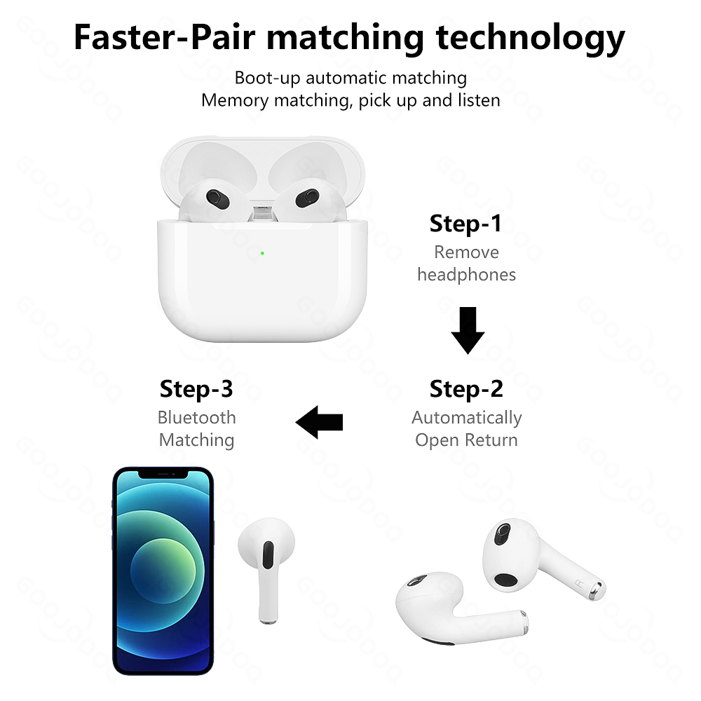 tai nghe bluetoothGOOJODOQ Pro 4 TWS Bluetooth 5.0