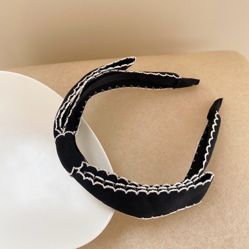 Băng Đô Bờm Cài Tóc Nơ Xinh Xắn Hot Trend Hàn Quốc - kireicos