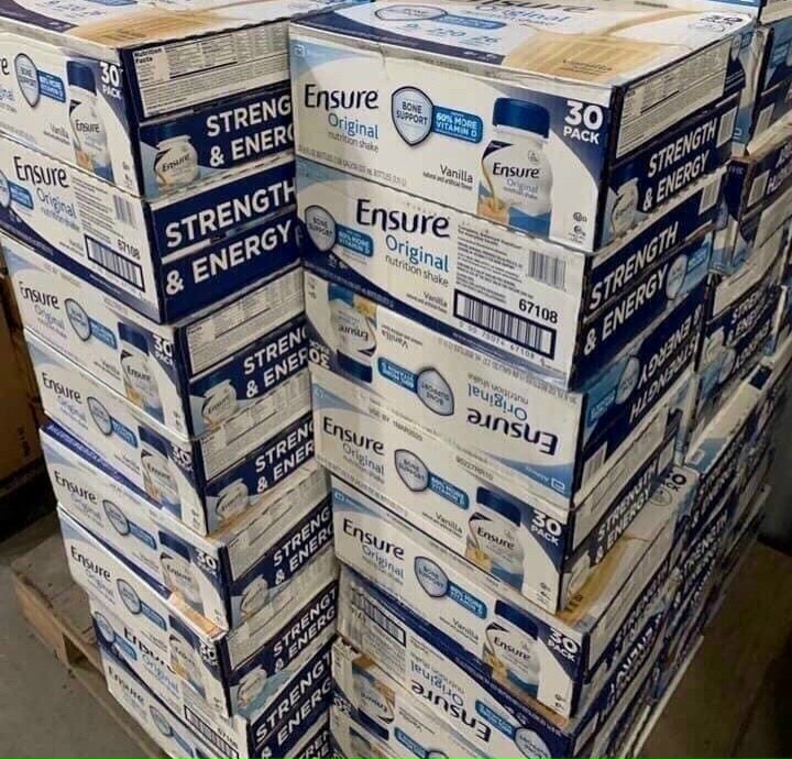 [HCM]SỮA ENSURE NƯỚC THÙNG 30 CHAI NHẬP TỪ MỸ