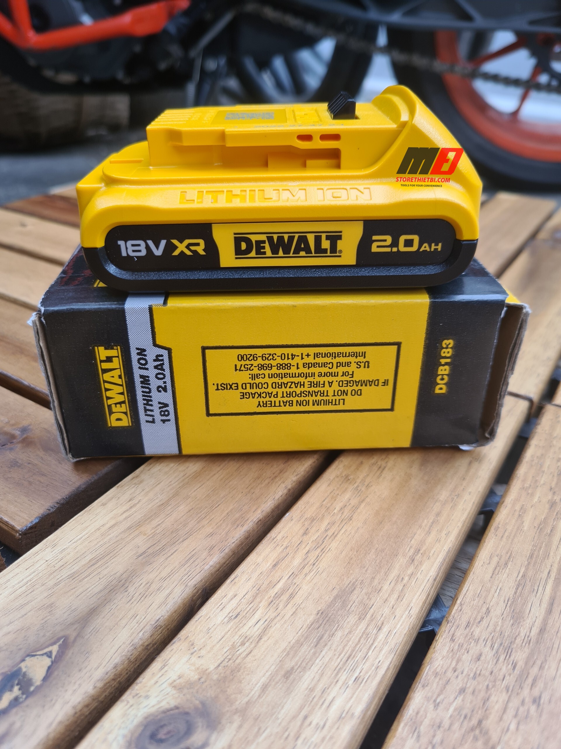 Pin 18v 2.0ah dewalt dcb183