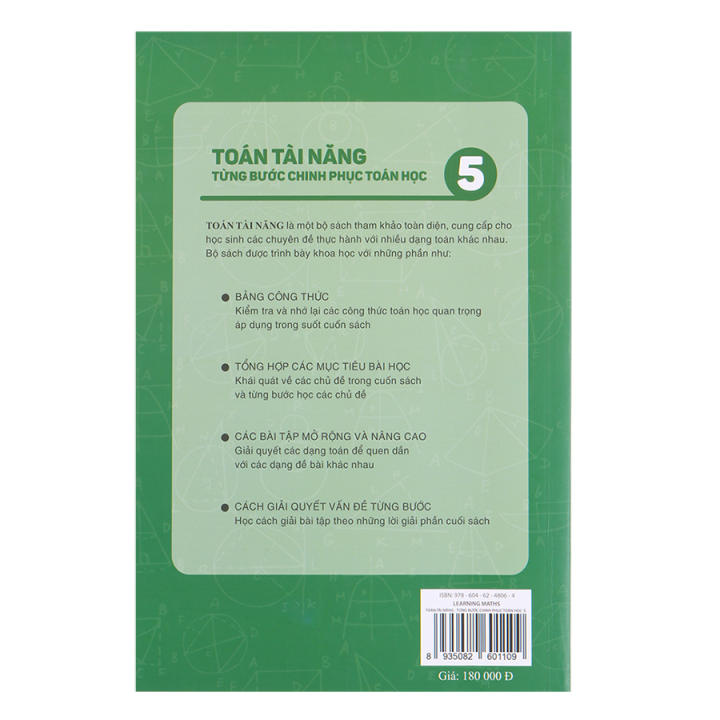 Sách Toán Tài Năng 5 - Toán Lớp 5 ( 10 - 11 Tuổi ) - Nhà Sách Á Châu Books - Hình ảnh 3
