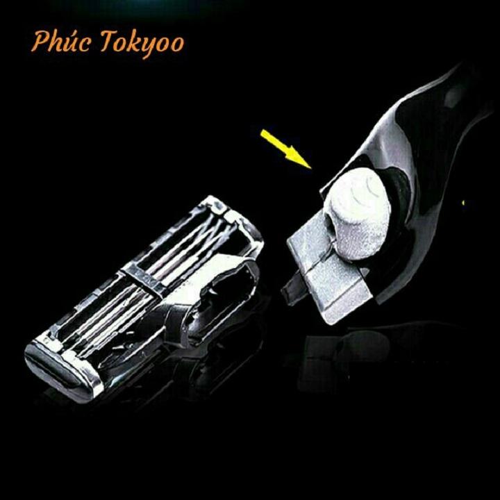 Dao cạo râu 3 lưỡi Fuli 3 (Cán + 8 lưỡi)