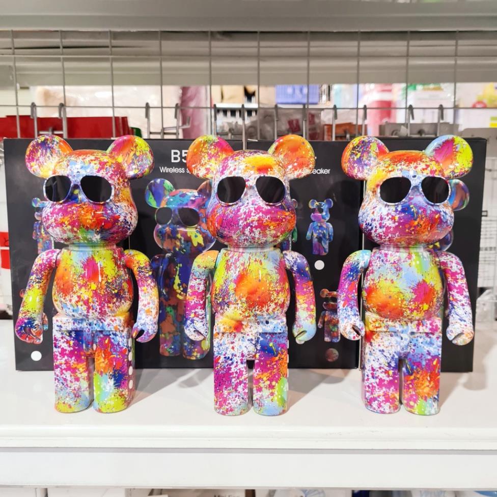 Loa Bluetooth Mini Gấu Bearbrick B5+ Loa Hình Con Gấu