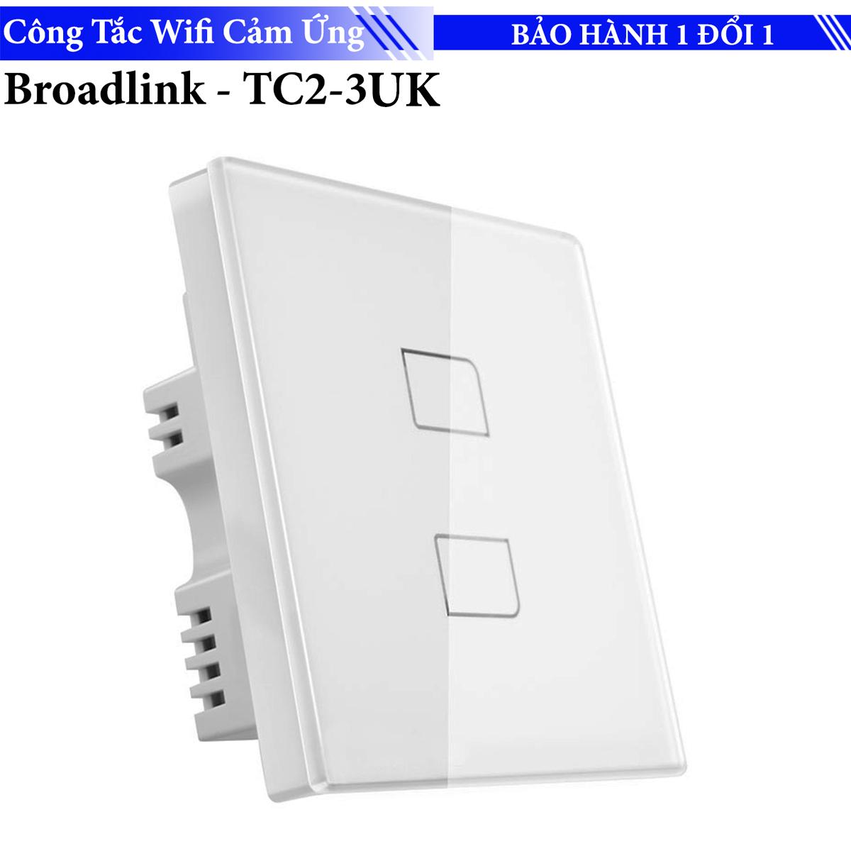 Công tắc cảm ứng điều khiển từ xa Broadlink TC2 UK/EU - 2 phím
