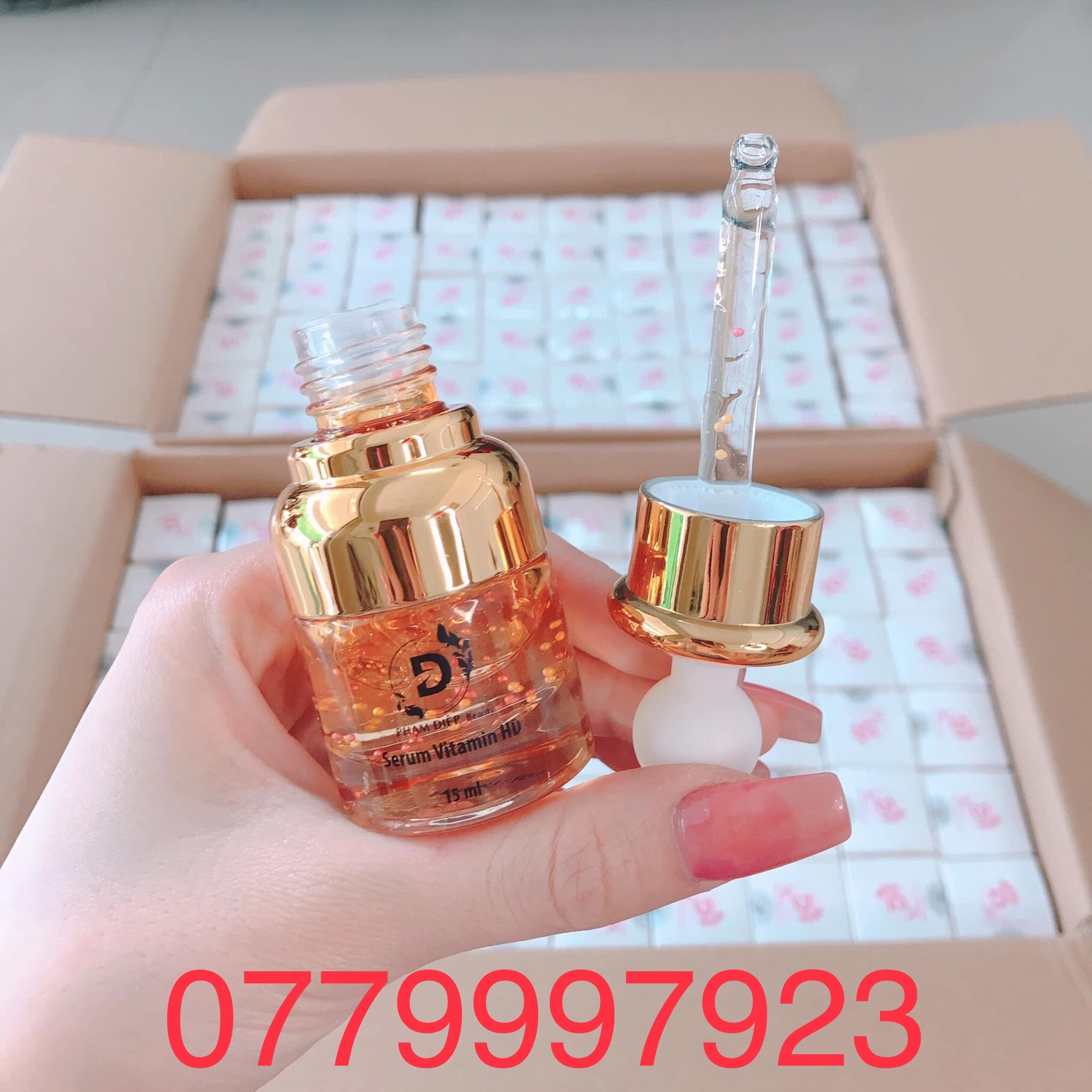 [HCM][Tặng mặt nạ] SERUM VITAMIN HD – PHẠM ĐIỆP ( CAM KẾT CHÍNH HÃNG 100%- DATE MỚI)