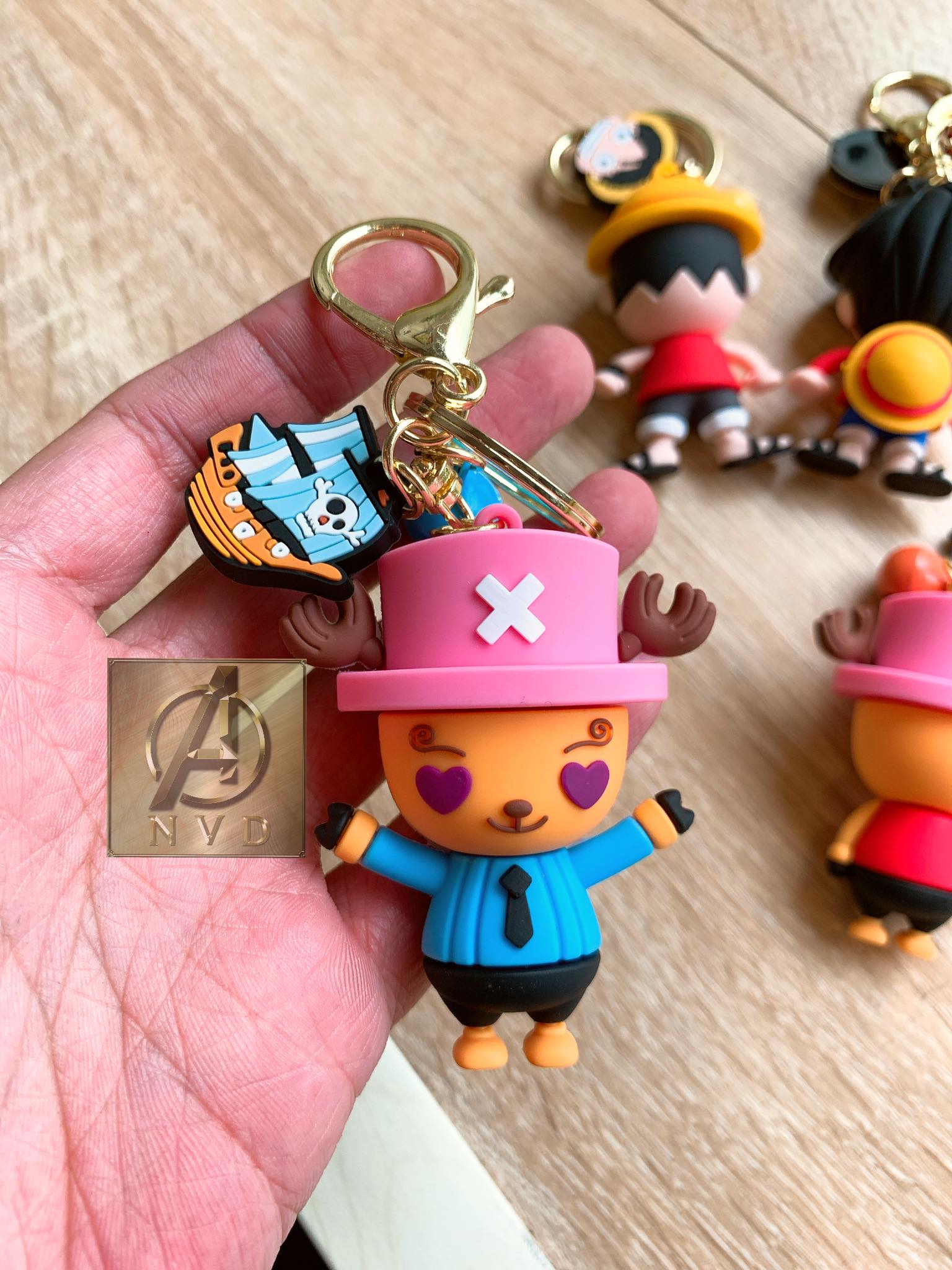 [HCM]Móc khoá One piece cao cấp cực cute