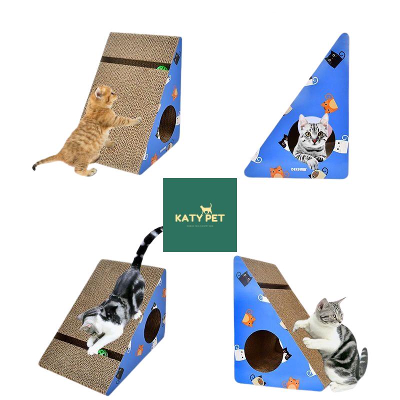 Bàn cào móng cho mèo tặng kèm catnip