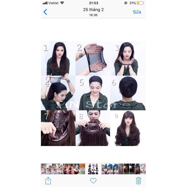 Lưới Trùm Đội Tóc Giả