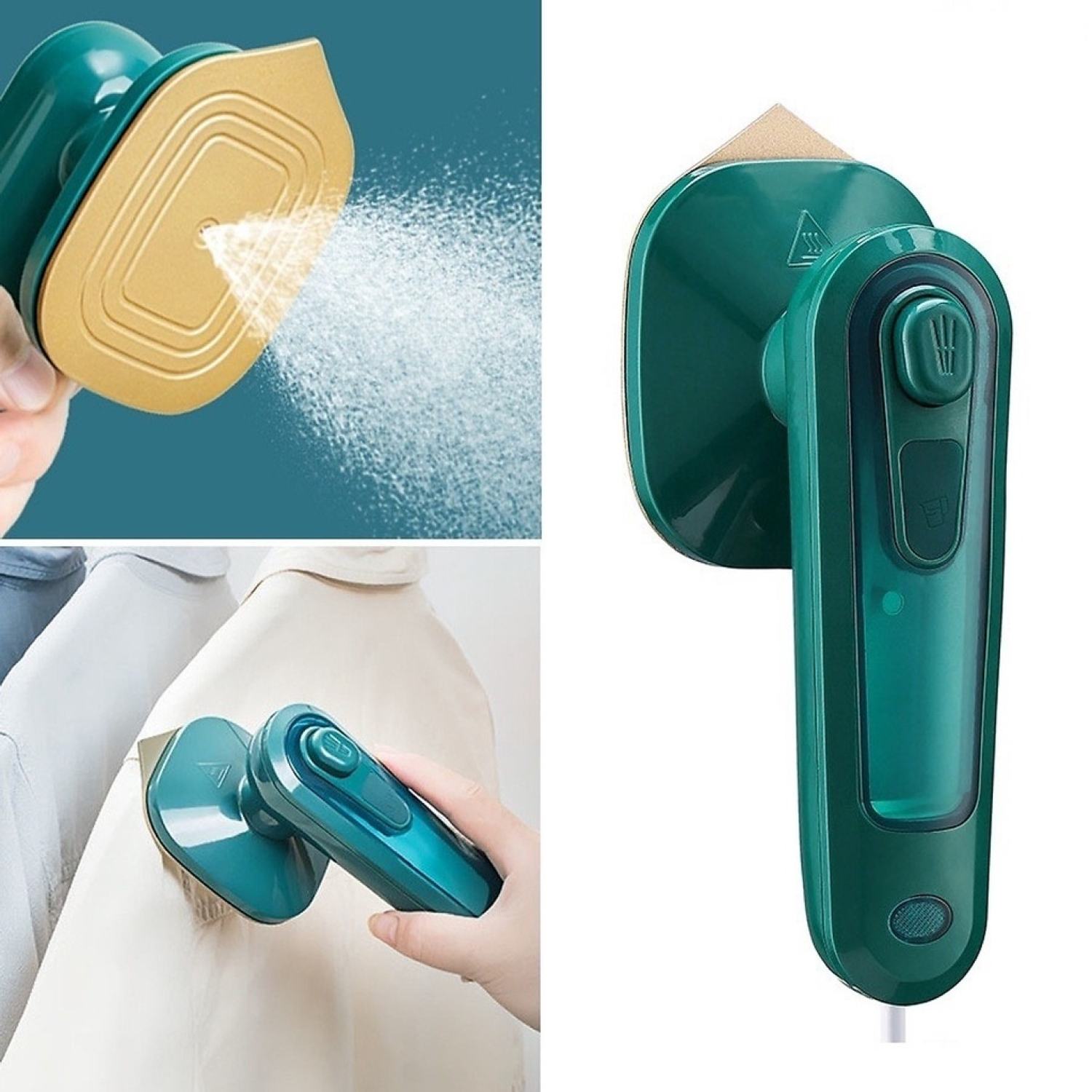 Bàn là hơi nước cầm tay - bàn ủi mini tiện dụng cho gia đình