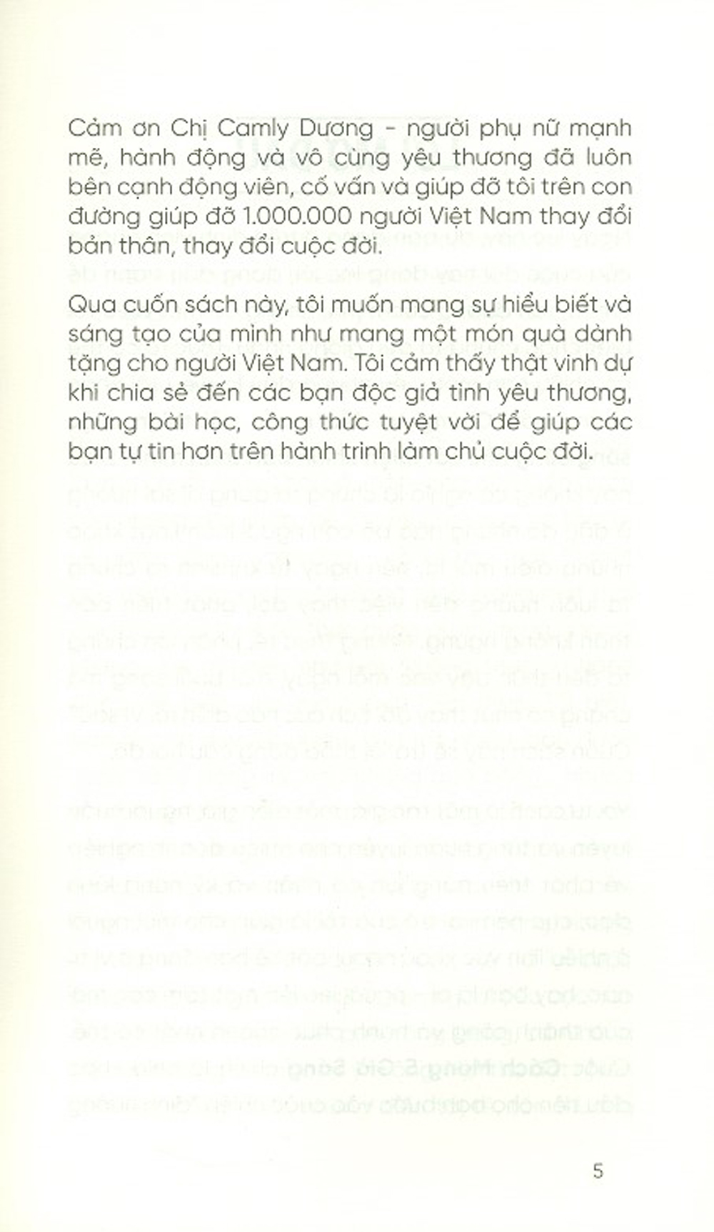 Cách Mạng 5 Giờ Sáng