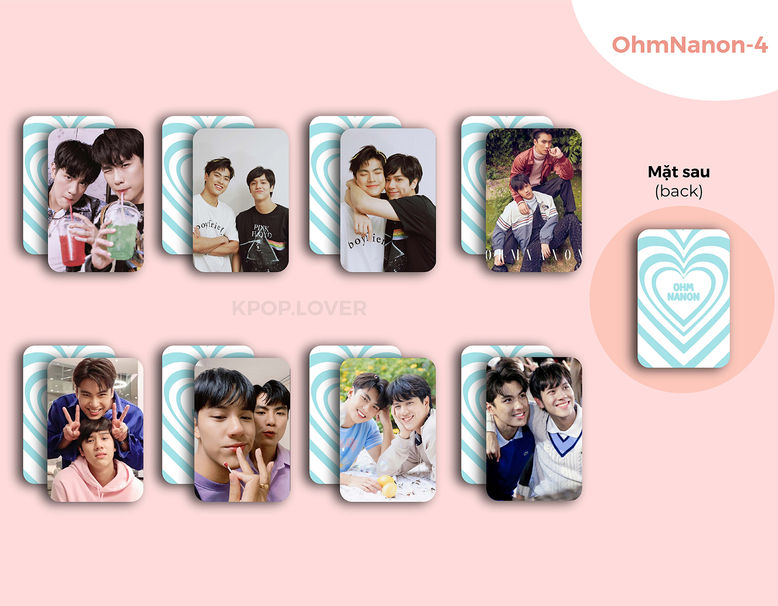 SET 8 CARD OHMNANON