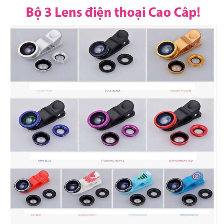 Chụp hình lén lens chụp góc rộng bộ 3 lens điện thoại zoom cho smartphone giúp ảnh chụp cận cảnh sắc nét cách chụp ảnh sống ảo đẹp bh 1 đổi 1 bởi trademard