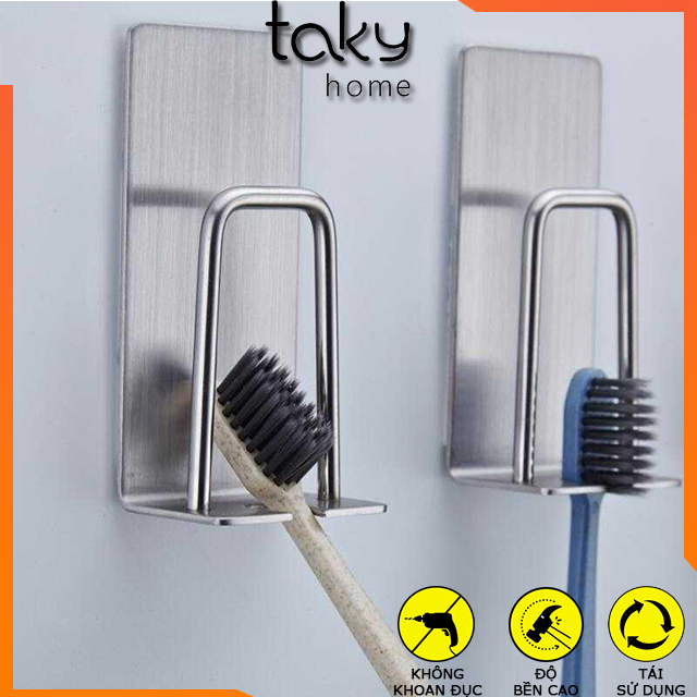 BÁO GIÁ Giá Để Bàn Chải Đánh Răng | Shopee Lazada Sendo Tiki mới nhất 36 Giá Để Bàn Chải Đánh Răng Và Cốc Trong Phòng Tắm, Móc Treo Đa Năng, Tiện Dụng, Không Khoan Đục Sử Dụng Miếng 3M Dán Tường Siêu Chắc Chắn, Giúp Cốc Và Bàn Chải Luôn Được Khô Ráo, Ngăn Nắp, Sạch Sẽ. TakyHome 4011