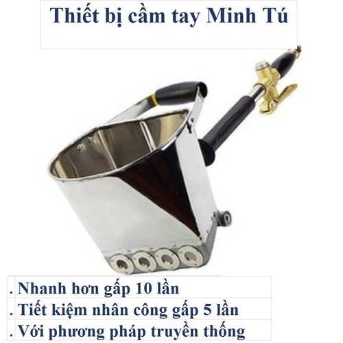 Gáo phun vữa trát tường