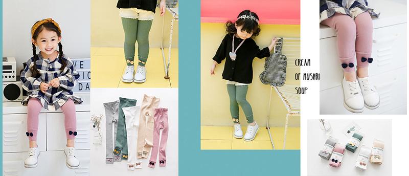 Quần Len Nơ Cho Bé Siêu Dễ Thương, Chất Dày Dặn