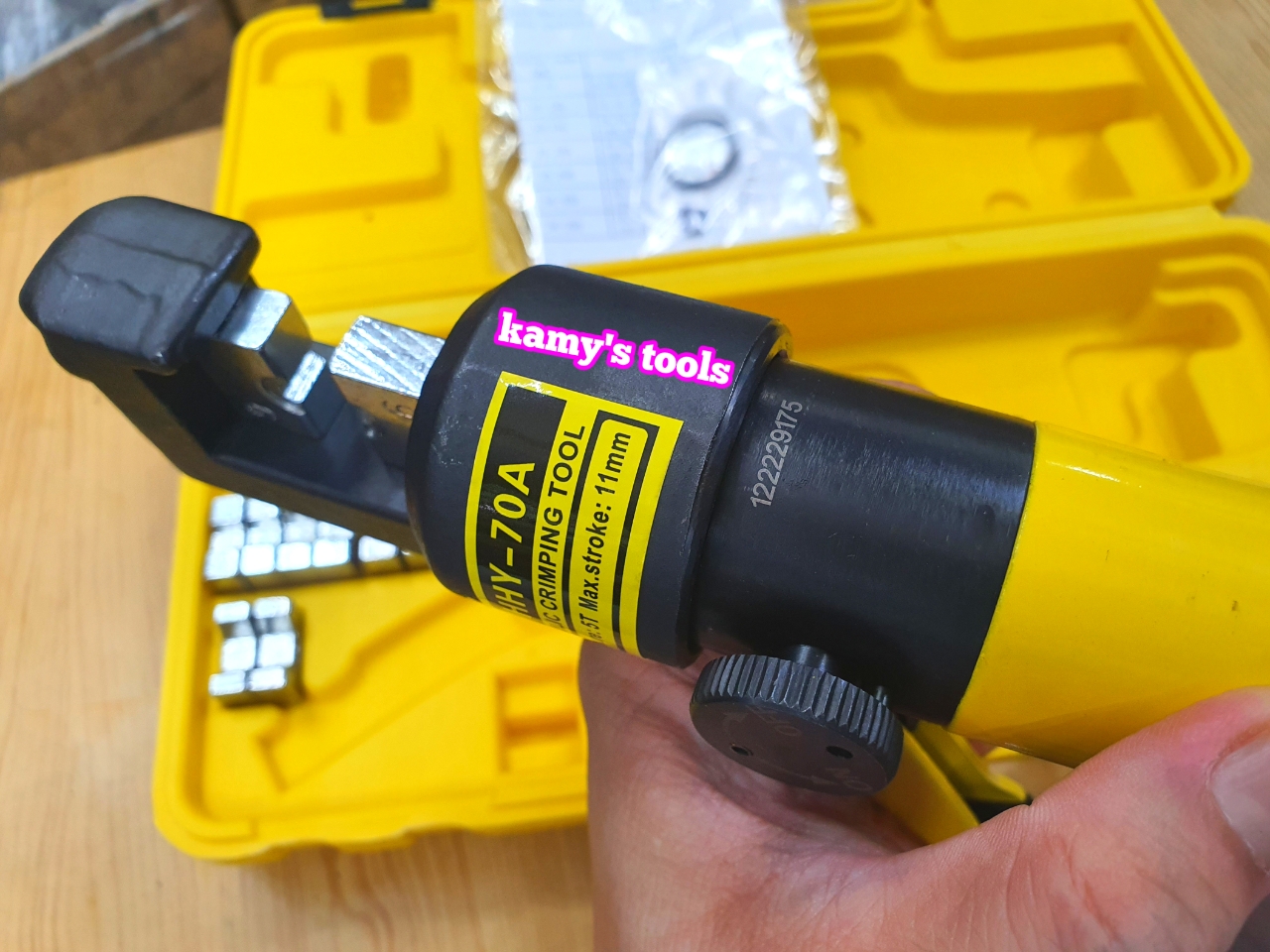 Kìm Ép Cos Thủy Lực Hhy-70a 6-70mm2