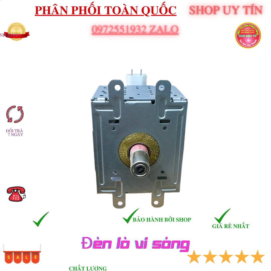 Đèn lò vi sóng -đèn magnetron- súng lò vi sóng