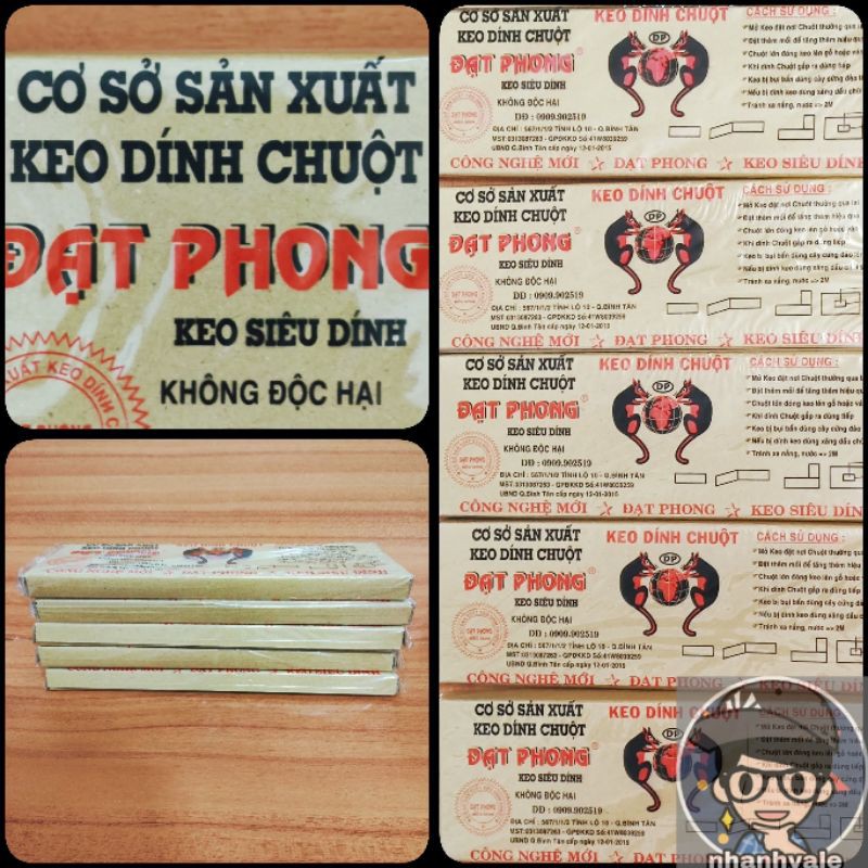 Keo dán chuột siêu dính đạt phong