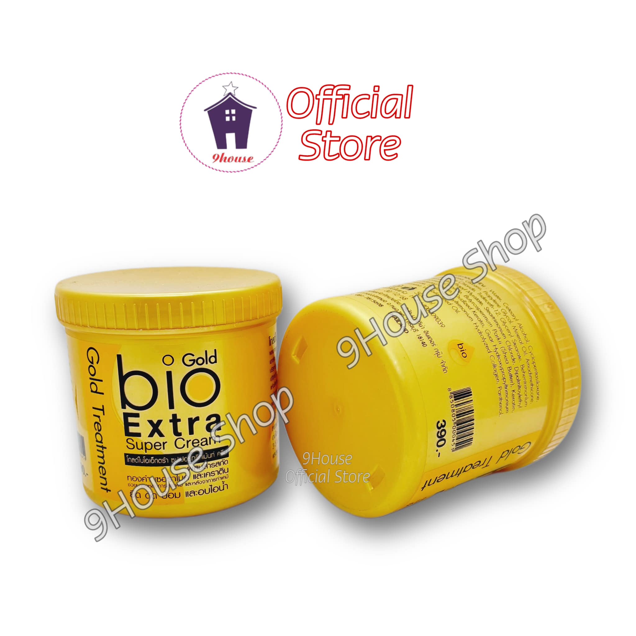 (HỦ 500ML - VÀNG) 01 Hủ Ủ TÓC BIO Gold Treatment Thái Lan 500ml