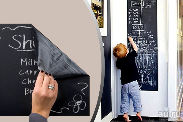 Bảng Vẽ Dán Tường Cho Bé Thỏa Sức Sáng Tạo 2m X 45cm