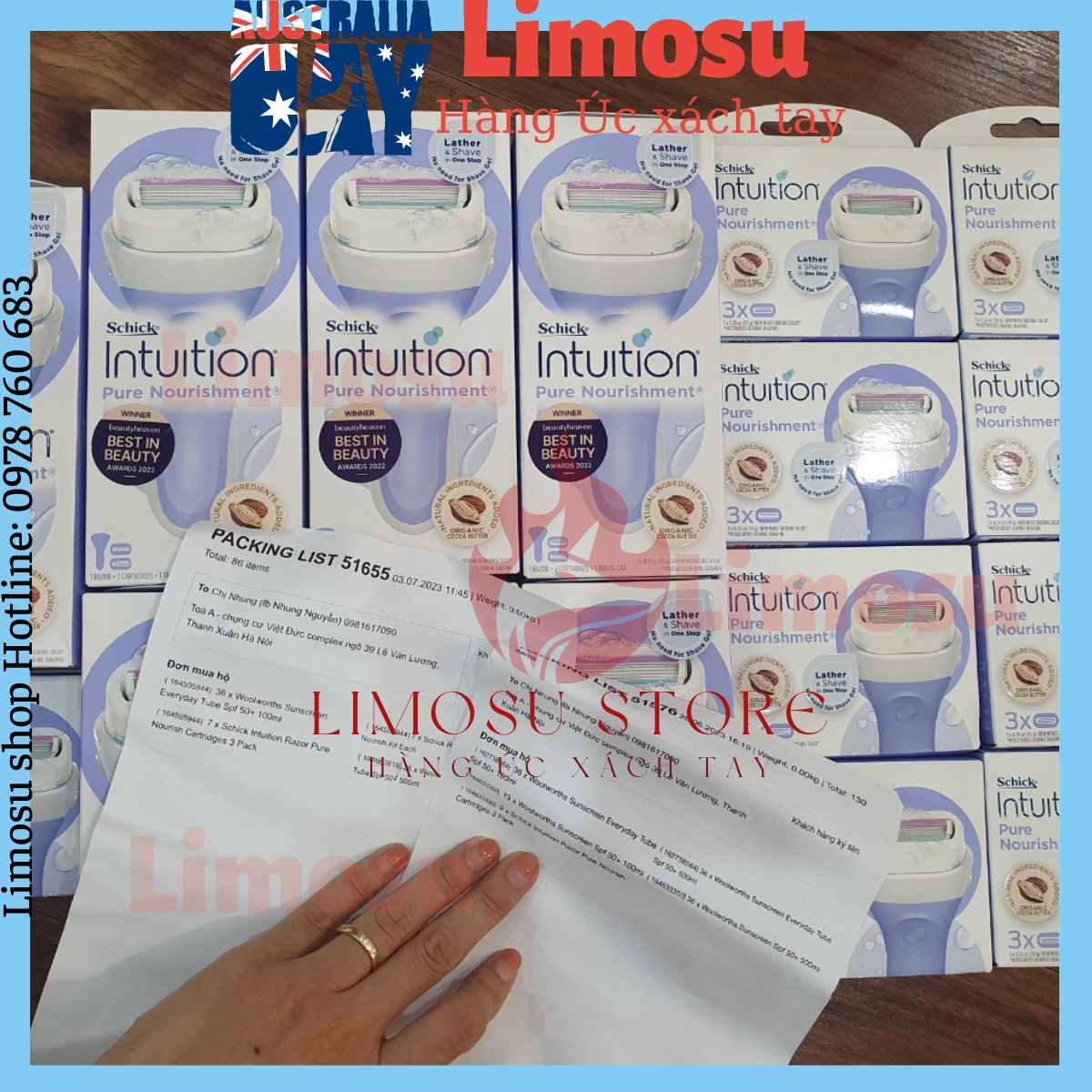 Dao cạo đầu bơ SCHICK Intuition và lưỡi thay thế