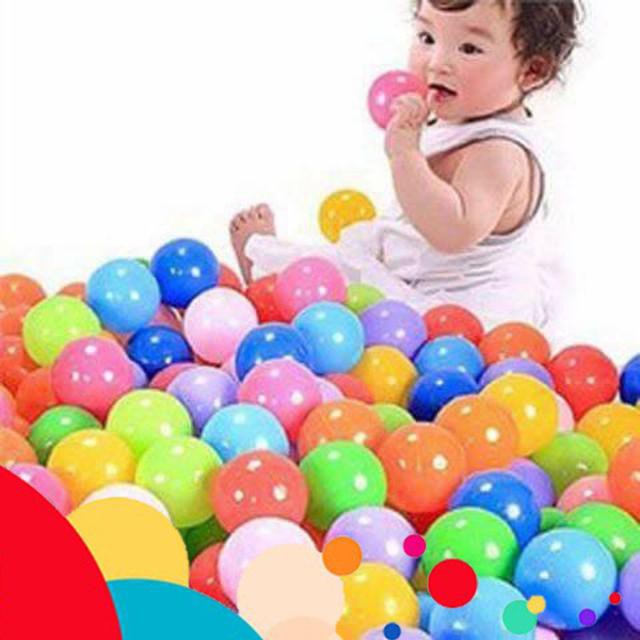 Combo 100 quả bóng cho bé trai và bé gái thả bể tắm, chơi nhà bóng, chất liệu bằng nhựa cao cấp nhiều màu sắc kích thích thị giác bé phát triển SIÊU KHUYẾN MÃI HÔM NAY