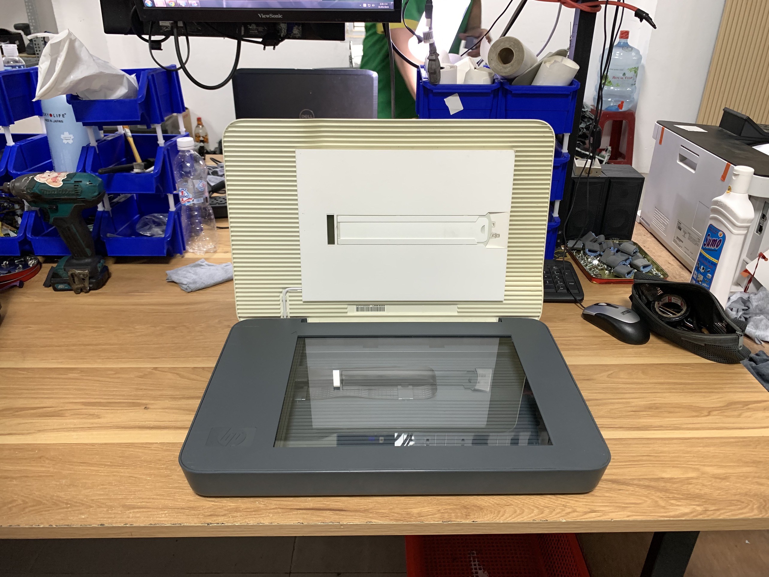Scan Hp G3110 dòng Scan 1 mặt nhỏ gọn