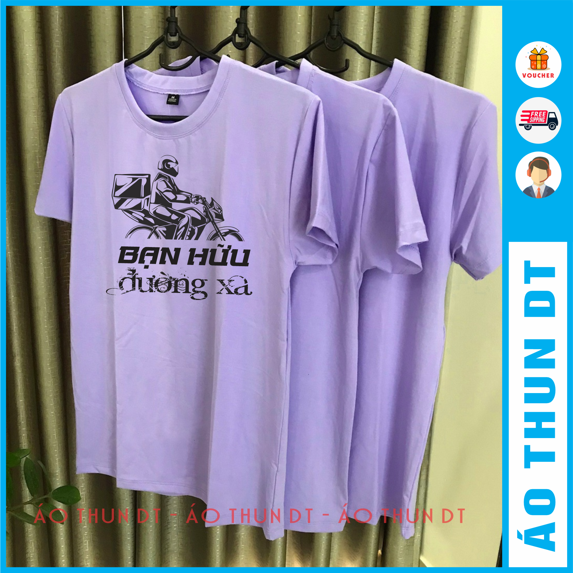 Áo thun phượt - Bạn hữu đường xa