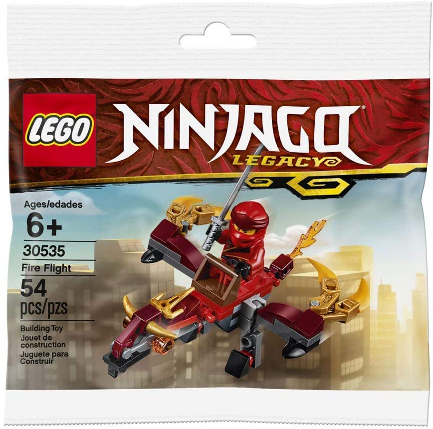 Lego ninjago legacy 30535 fire flight kai´s mini dragon polybag