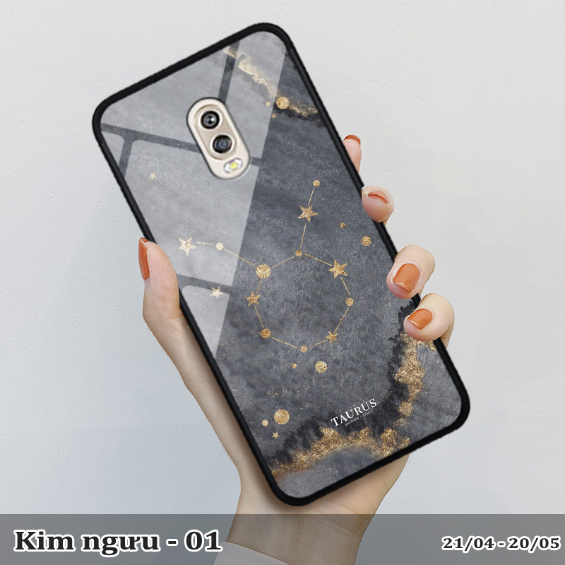 Ốp kính SAMSUNG J7 Plus in cung hoàng đạo