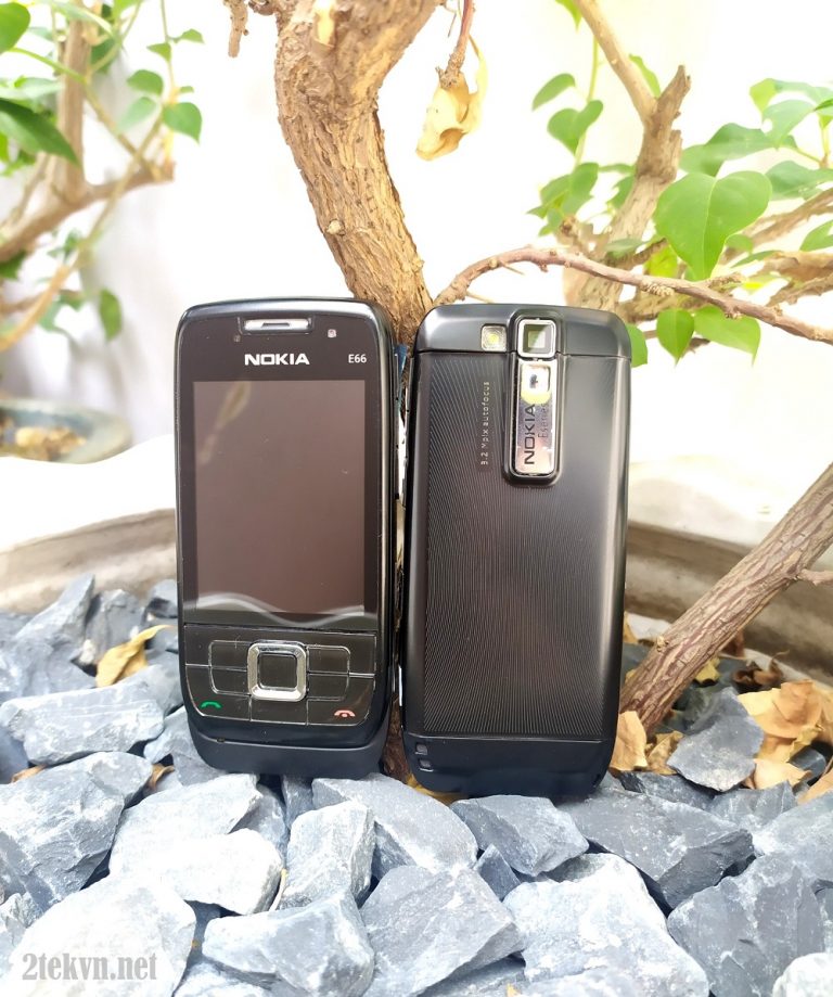 [HÀNG CHÍNH HÃNG] Điện thoại nokia e66 (hàng loại 1) nắp trượt cổ phổ thông giá rẻ