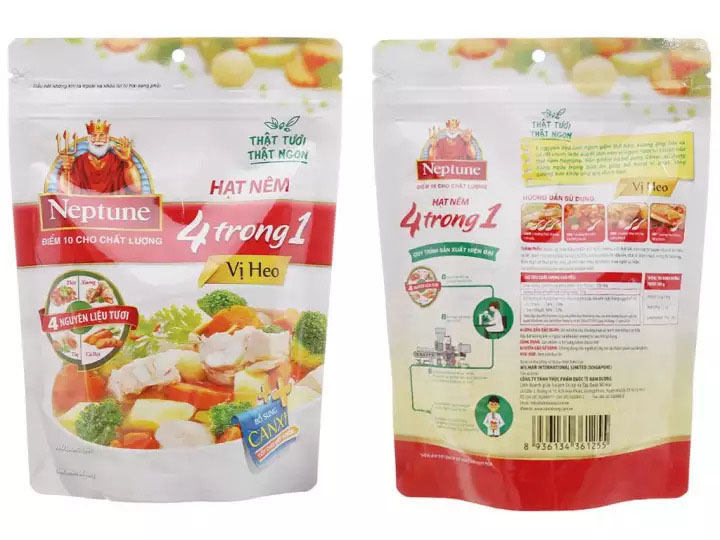 Hạt Nêm Neptune 4 trong 1 vị thịt heo 150gram