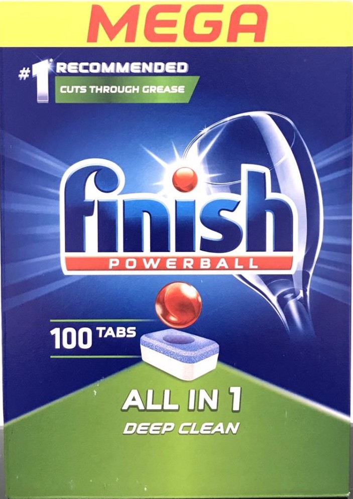 Viên Rửa Bát Finish 100 viên - All in one ( Đức )