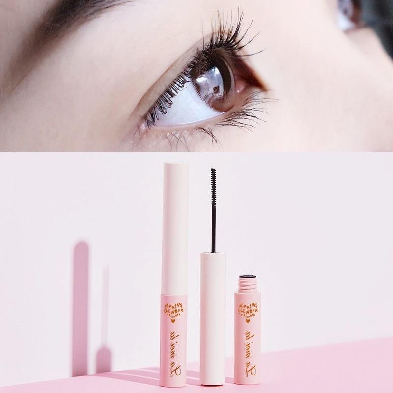 [HCM]Mascara Siêu Mảnh Tơi Mi Lameila Skinny Microcara Vỏ Hồng