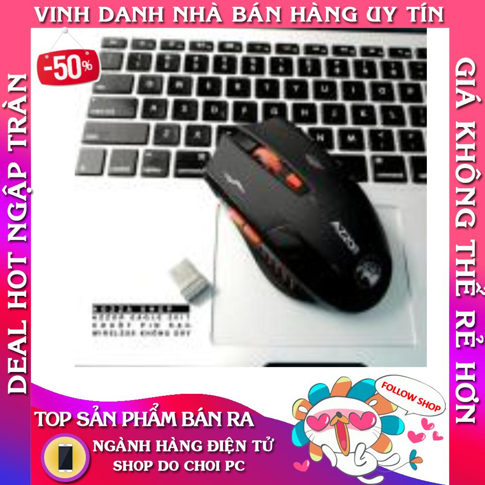 Chuột Azzor Version 2 Pin Sạc Không Dây (Đen)