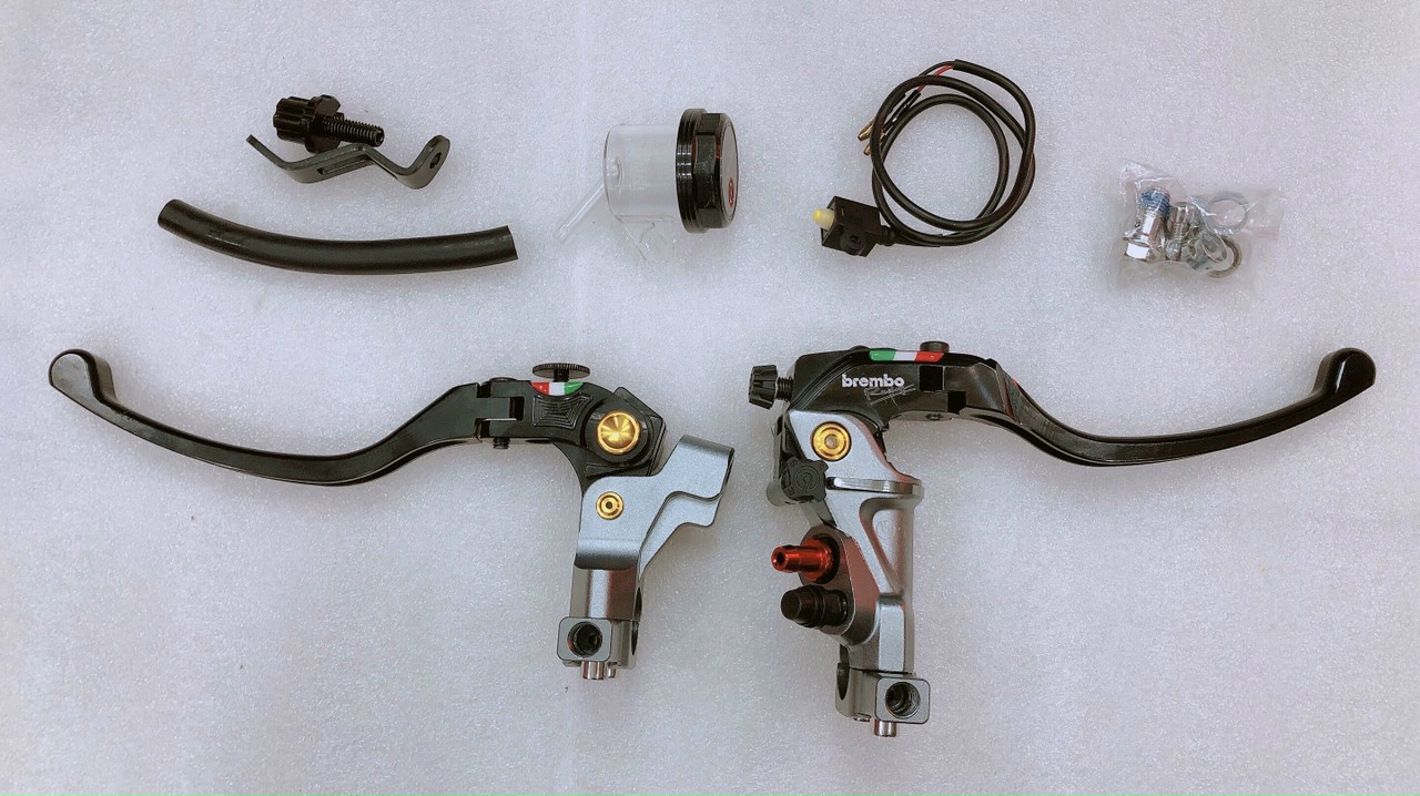 Tay thắng brembo 1 cặp full phụ kiện