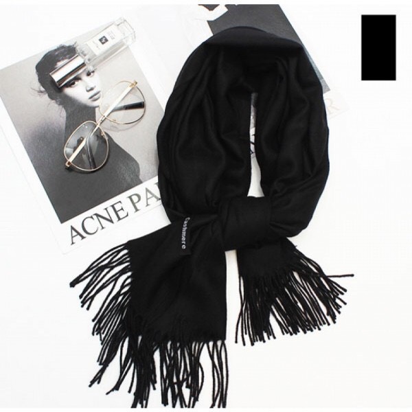 Khăn Choàng CASHMERE Các Màu Trơn Cực Hot