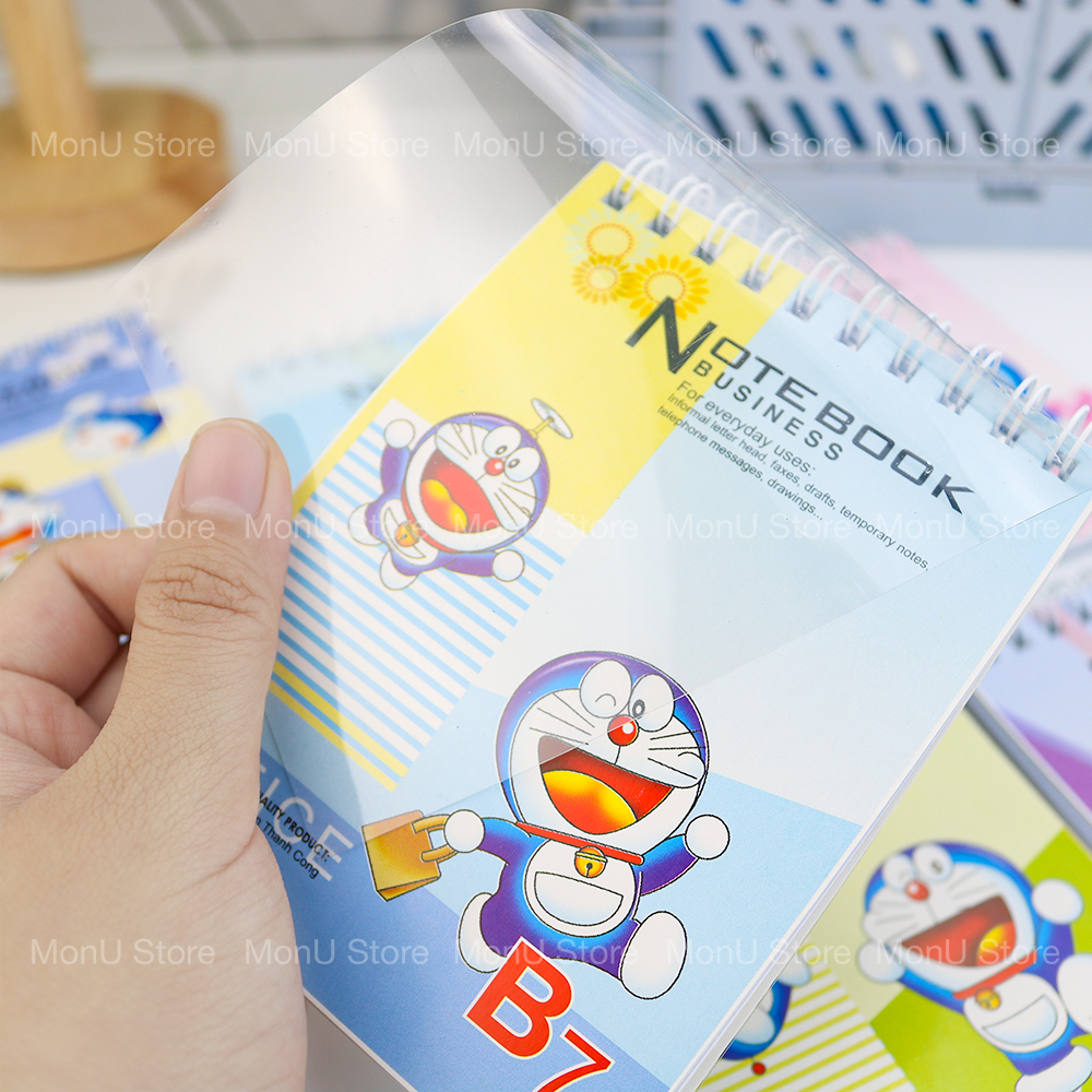 Sổ tay lò xo DORAEMON DOREMON dễ thương cute MON0015