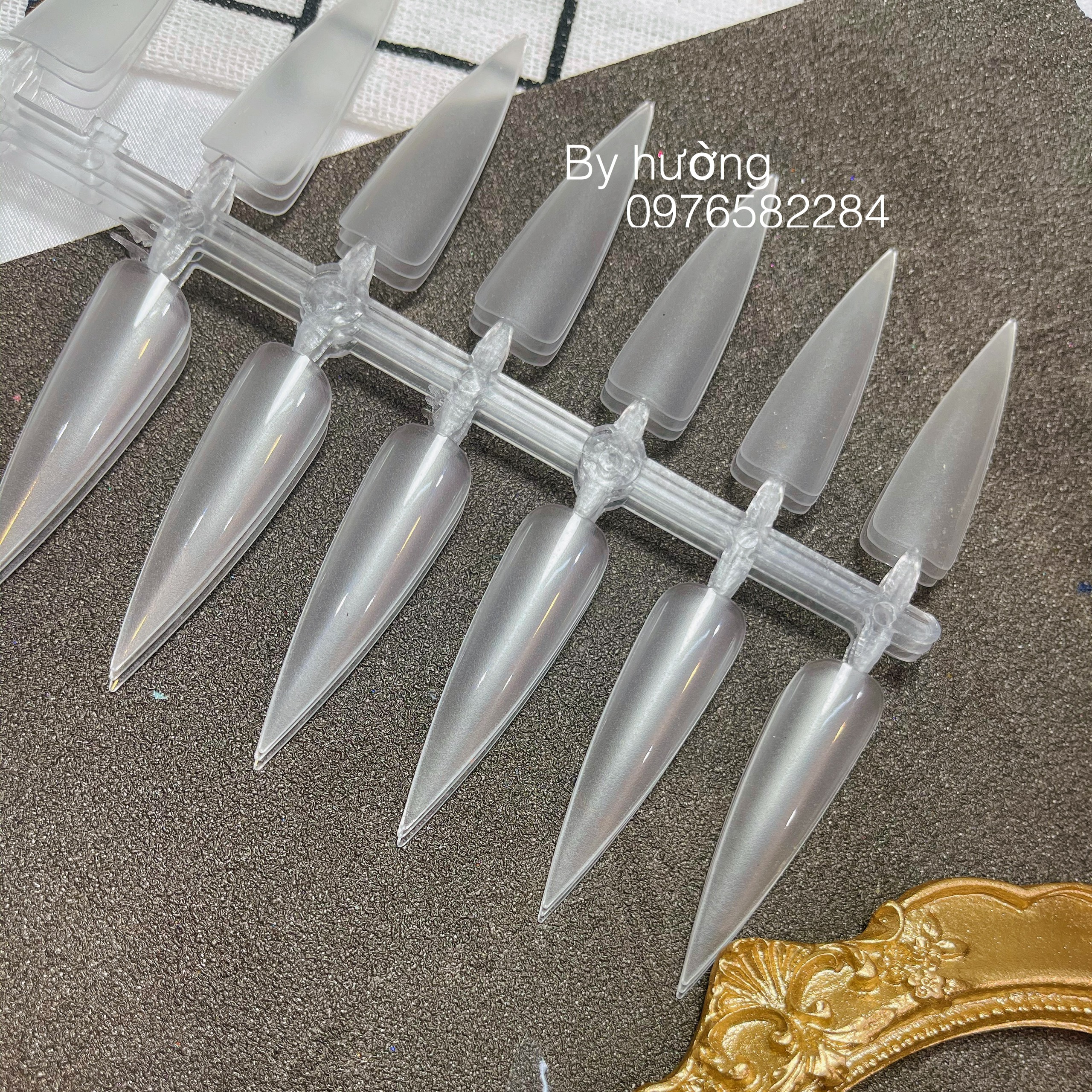 Móng làm mẫu nhọn dài bịch 120 móng