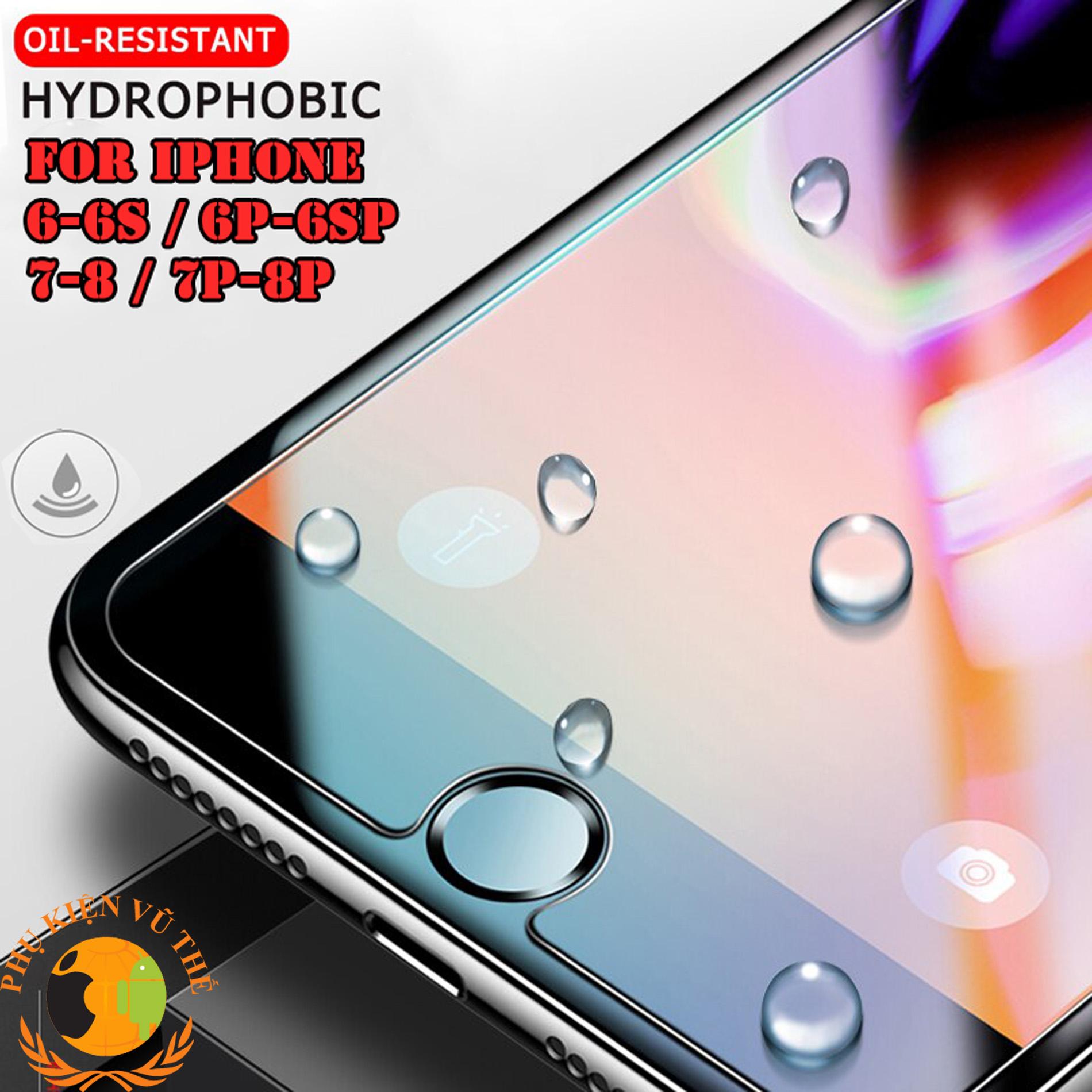 Kính Cường Lực Full Keo Nano iPhone 6 / 6s / 6Plus / 6sPlus / 7 / 8 / 7Plus / 8Plus Chống Vỡ Tiêu Chuẩn 9H