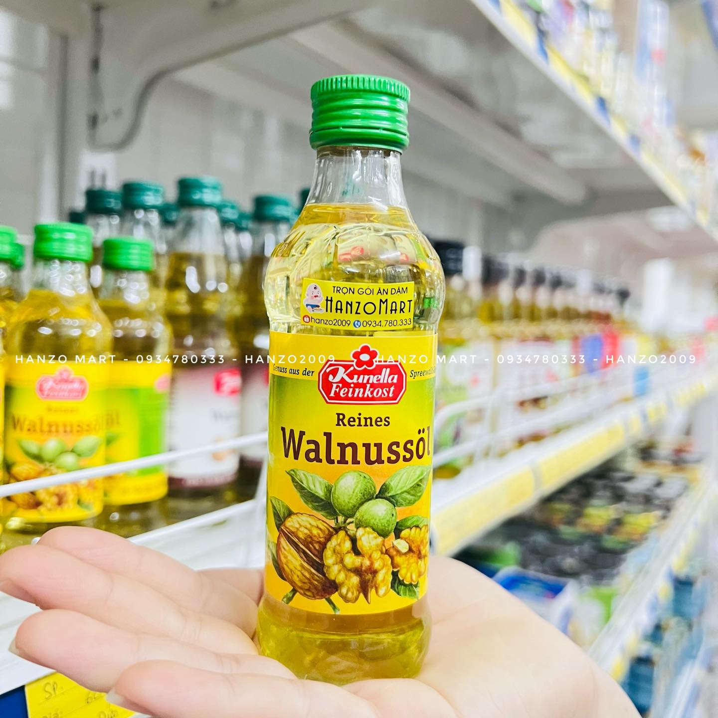 Dầu Óc Chó Cho Bé Ăn Dặm