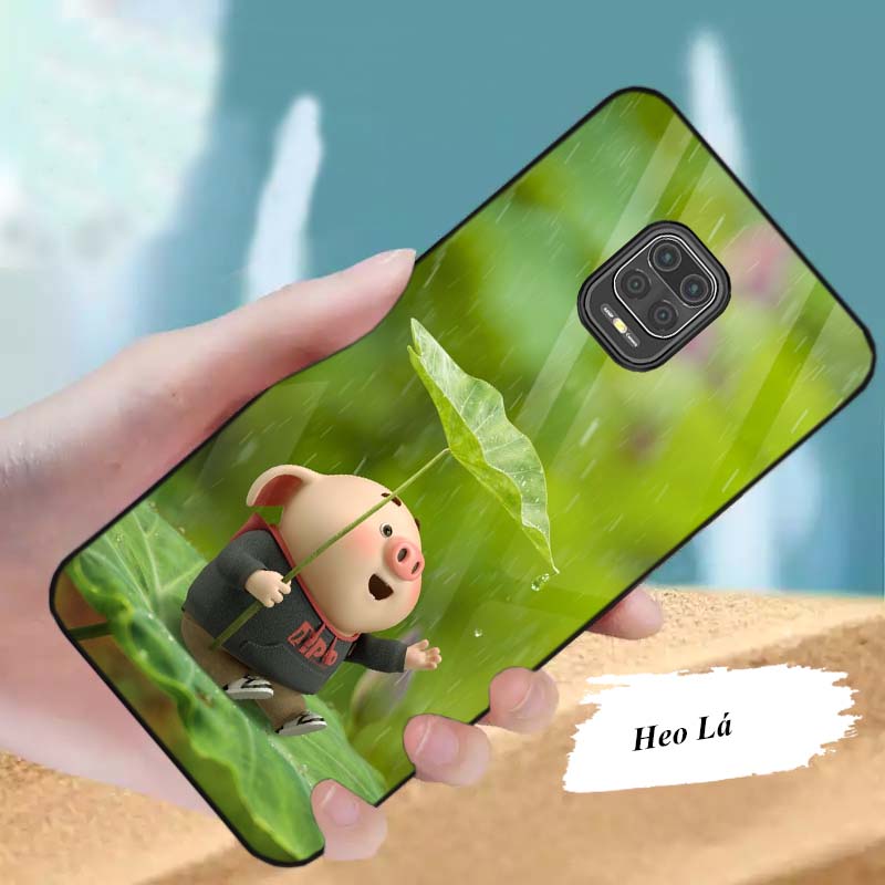 Ốp Xiaomi Redmi Note 9, Note 9S, Note 9 Pro Lưng Kính Cường Lực Sáng Bóng