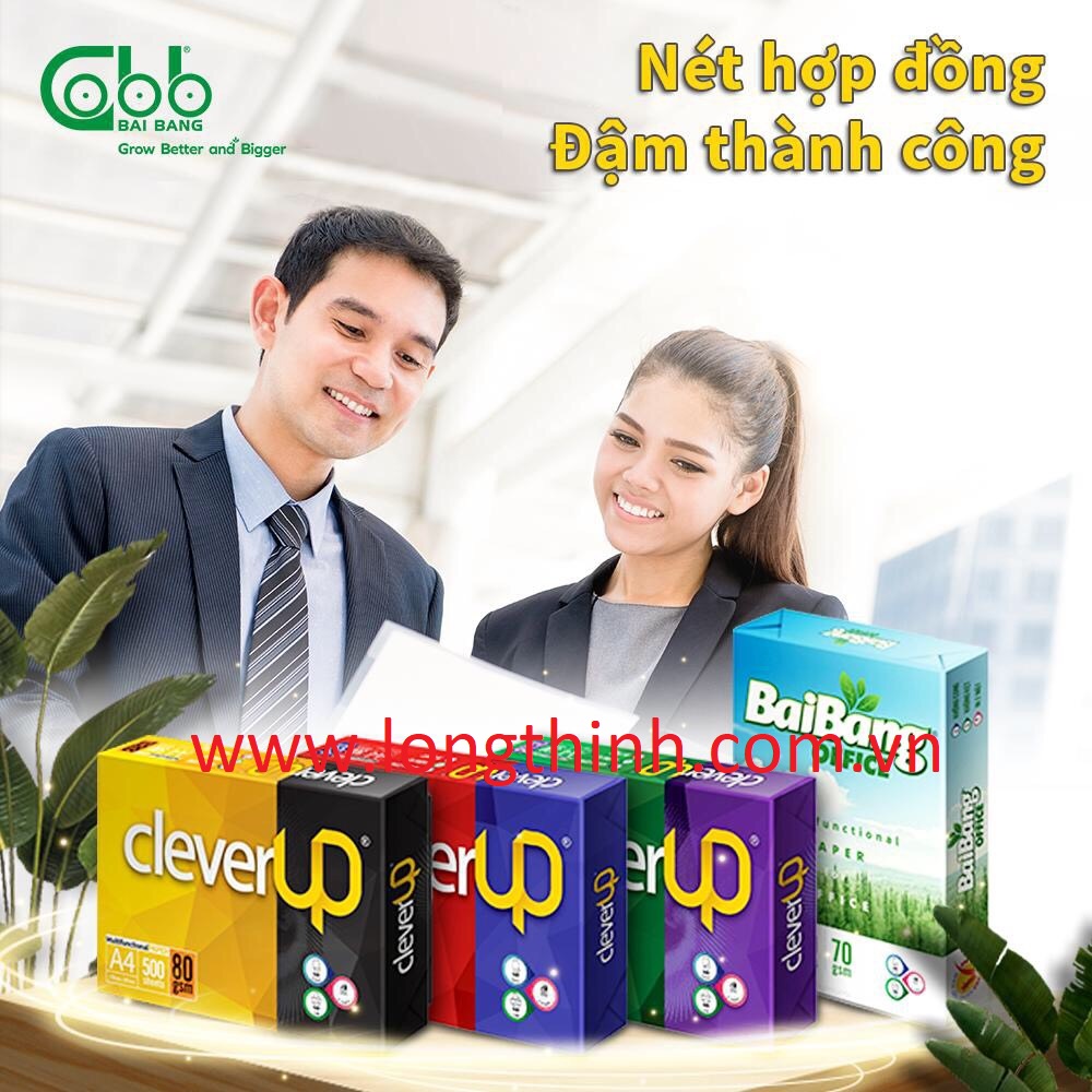 [HCM]Giấy in Clever Up A4 70gsm