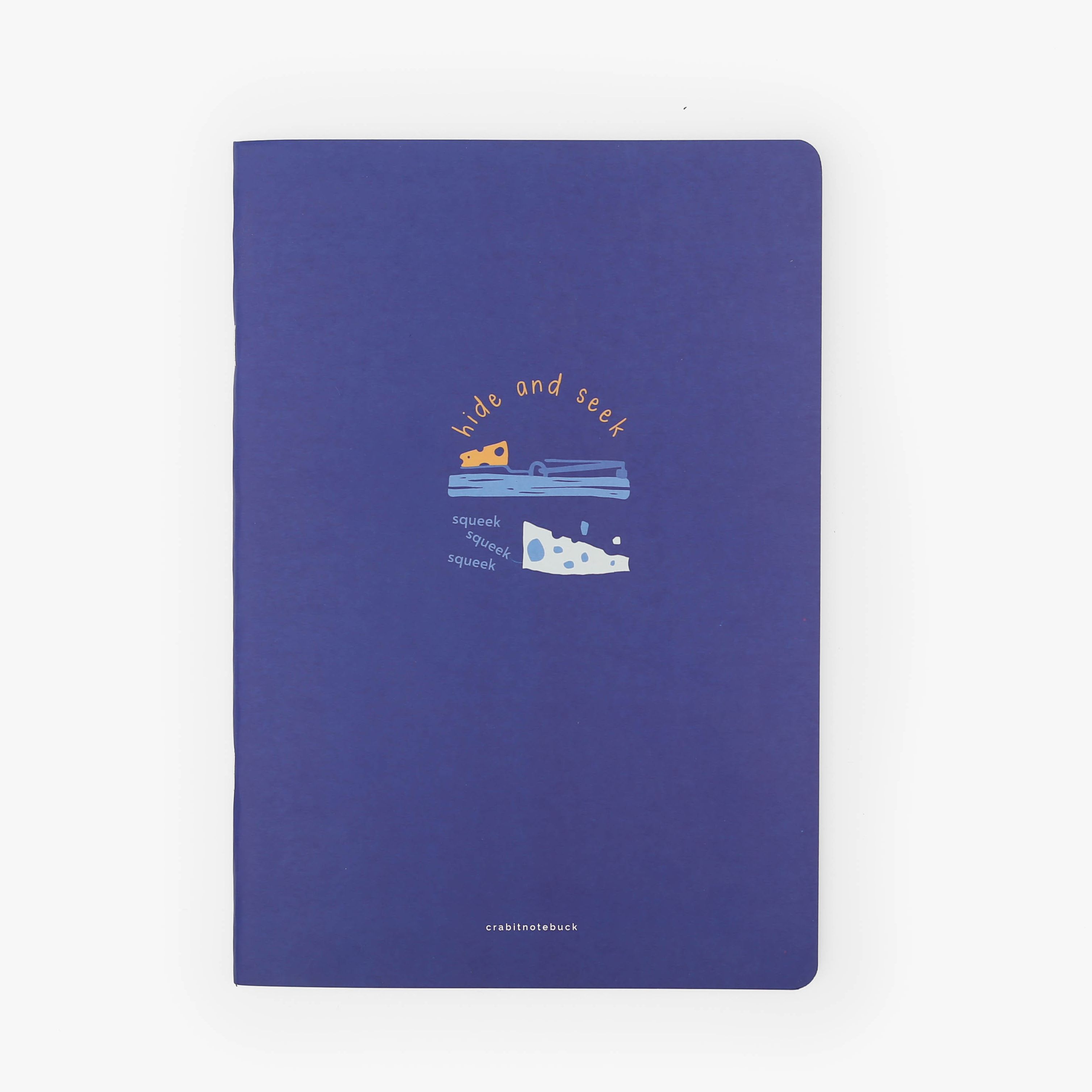Combo Vở chấm dot Crabit 120 trang Hide & Seek - Mouse Chuột