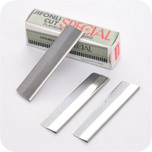 Dao cạo tỉa lông mày siêu tiện lợi (hộp 10 lưỡi dao)